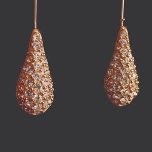 Swarovski crystal earrings.. Stunning